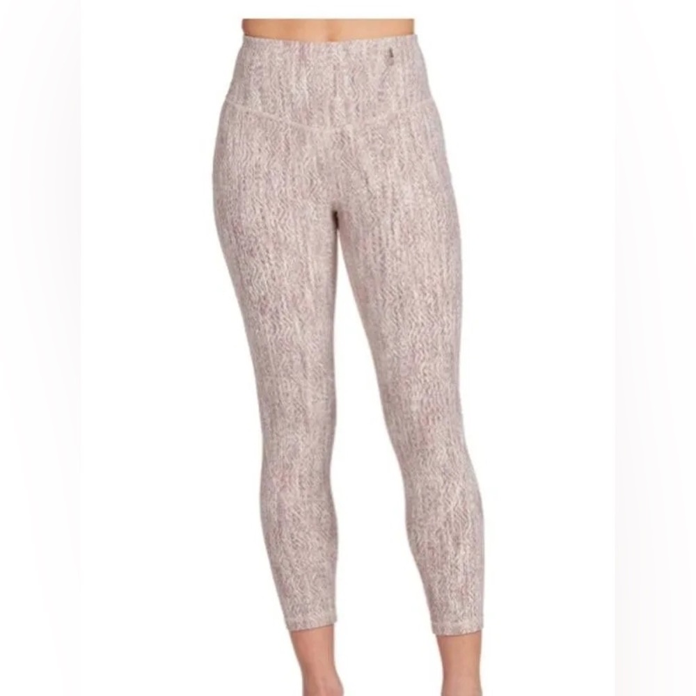 CALIA Essential Jacquard 7/8 nine iron leggings in M